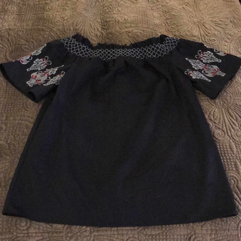 Bleuh Ciel tunic top